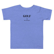 Load image into Gallery viewer, Toddler Golf Short Sleeve Tee (Luxury)