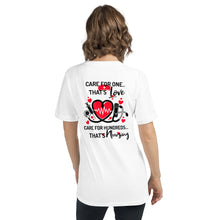 Load image into Gallery viewer, Updated Unisex Short Sleeve V-Neck T-Shirt