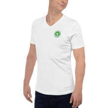 Load image into Gallery viewer, V-Neck T-Shirt Green