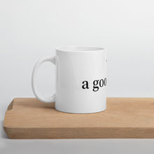 Load image into Gallery viewer, Today is Good day for golf White glossy mug