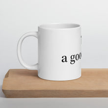 Load image into Gallery viewer, Today is Good day for golf White glossy mug