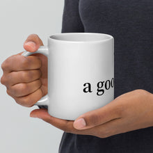 Load image into Gallery viewer, Today is Good day for golf White glossy mug