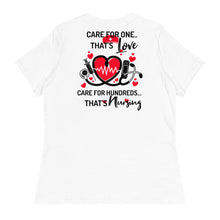 Load image into Gallery viewer, Red Velez College Nursing Shirt