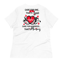 Load image into Gallery viewer, Red Velez College Nursing Shirt