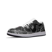 Load image into Gallery viewer, Bandana Low Top Leather Sneakers