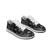 Load image into Gallery viewer, Bandana Low Top Leather Sneakers
