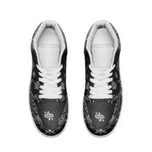 Load image into Gallery viewer, Bandana Low Top Leather Sneakers