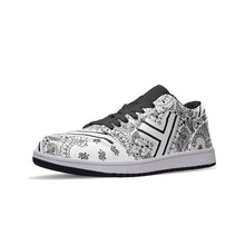 Load image into Gallery viewer, Kendrick Lamar inspired Low Top Leather Sneakers (White)