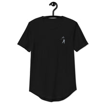 Load image into Gallery viewer, Embroidered Golf Logo, Men's Curved Hem T-Shirt