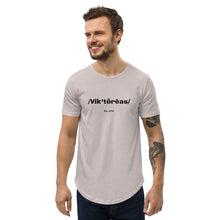 Load image into Gallery viewer, Victorious -- Men's Curved Hem T-Shirt