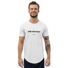 Load image into Gallery viewer, Victorious -- Men's Curved Hem T-Shirt