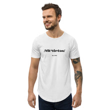 Load image into Gallery viewer, Victorious -- Men's Curved Hem T-Shirt