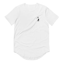 Load image into Gallery viewer, Embroidered Golf Logo Men's Curved Hem T-Shirt