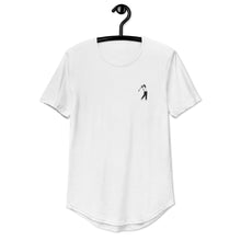 Load image into Gallery viewer, Embroidered Golf Logo Men's Curved Hem T-Shirt