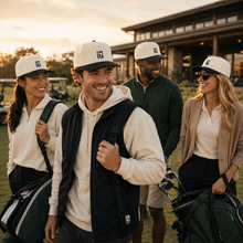 Load image into Gallery viewer, Golf Class Two-Tone Snapback Golf Hat
