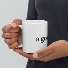 Load image into Gallery viewer, Today is Good day for golf White glossy mug
