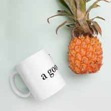 Load image into Gallery viewer, Today is Good day for golf White glossy mug
