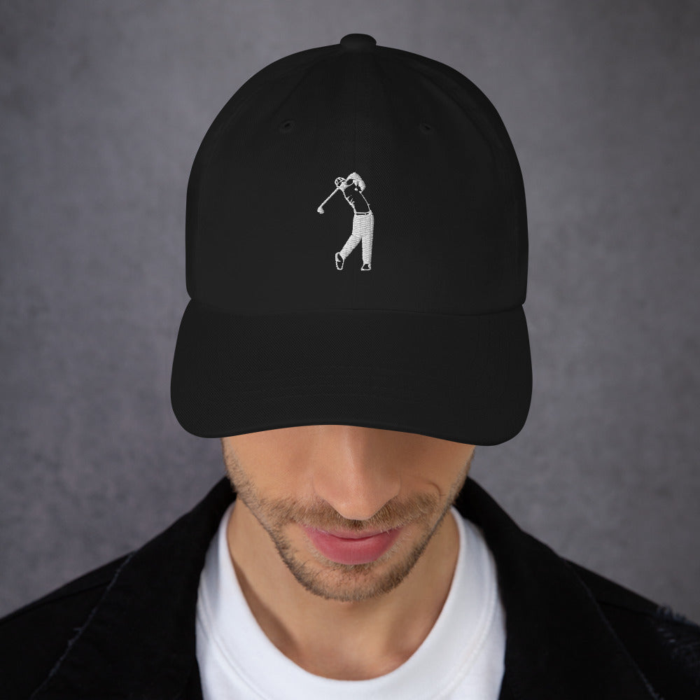 Embroidered logo hat