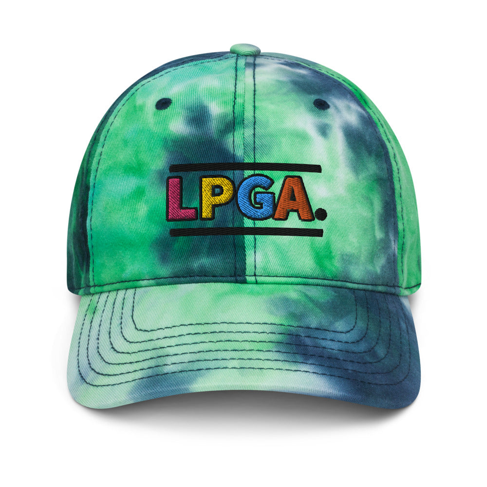 Tie dye hat LPGA hats